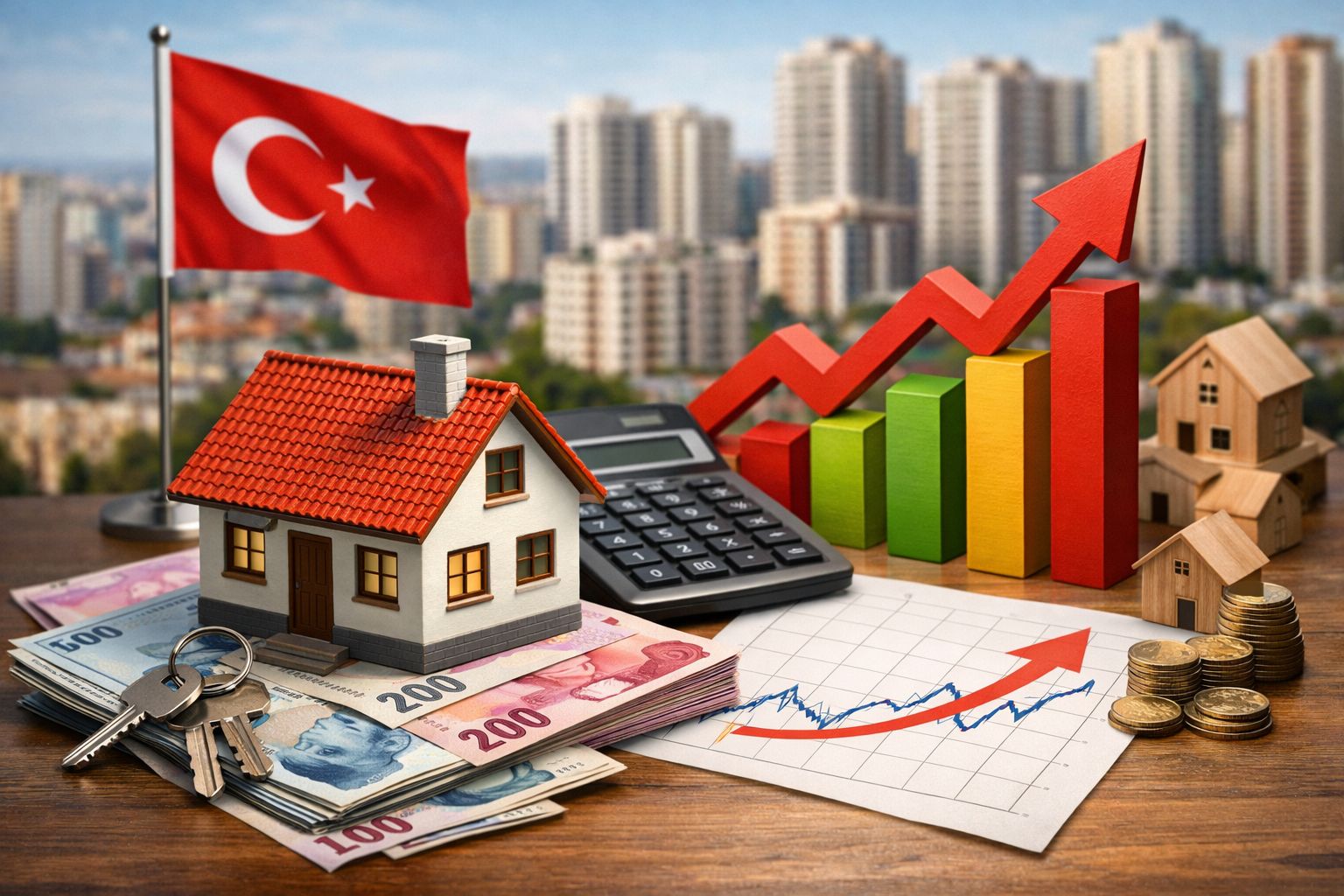 TÜRKİYE İSTATİSTİK KURUMU VERİLERİ AÇIKLANDI: KONUT SATIŞLARINDA HAREKETLİLİK